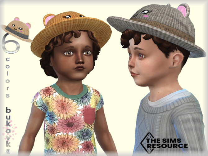 Sims 4 Hat with Ears by bukovka at TSR