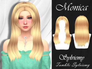 Monica Hairstyle by Sylviemy at TSR