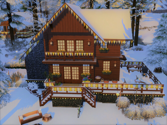 Sims 4 Le Chalet II by sgK45 at TSR