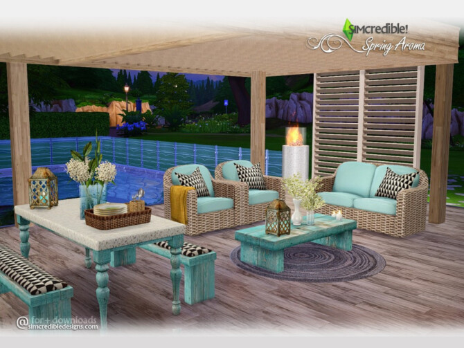 Sims 4 Spring Aroma by SIMcredible at TSR