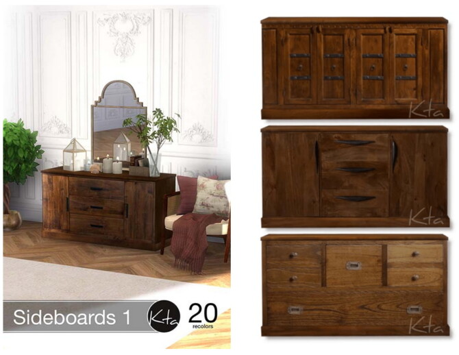 Sims 4 Sideboards 1 at Ktasims