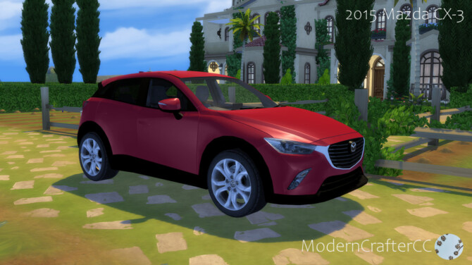 Sims 4 2015 Mazda CX 3 at Modern Crafter CC