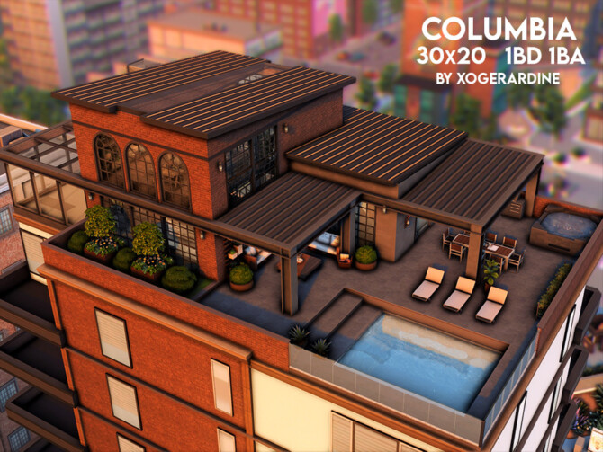 Sims 4 Columbia by xogerardine at TSR
