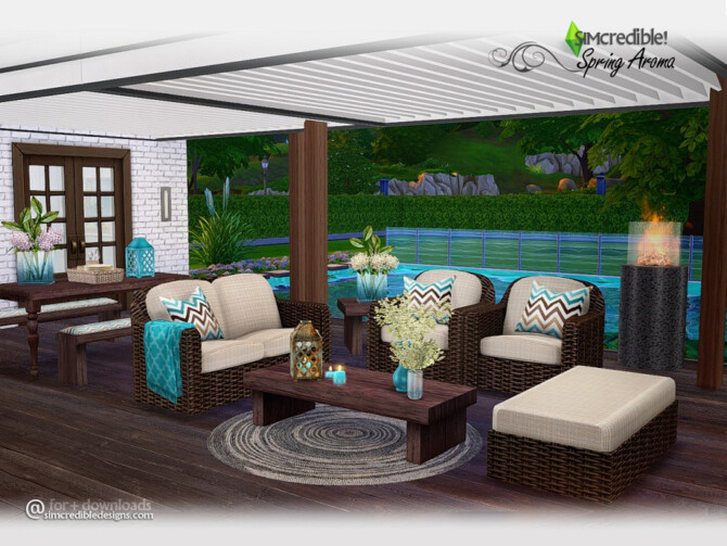 Sims 4 Spring Aroma by SIMcredible at TSR