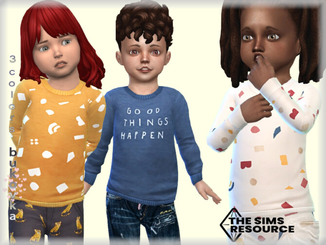 Sims 4 Sweater Toddler by bukovka at TSR