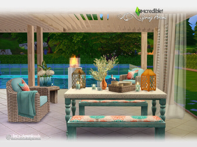 Sims 4 Spring Aroma by SIMcredible at TSR