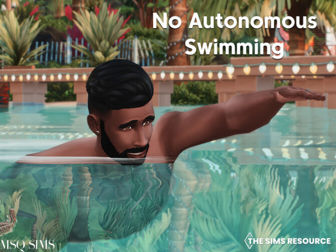 Sims 4 No Autonomous Swimming by MSQSIMS at TSR
