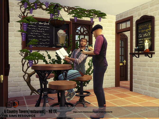Sims 4 A Country Tavern by Danuta720 at TSR
