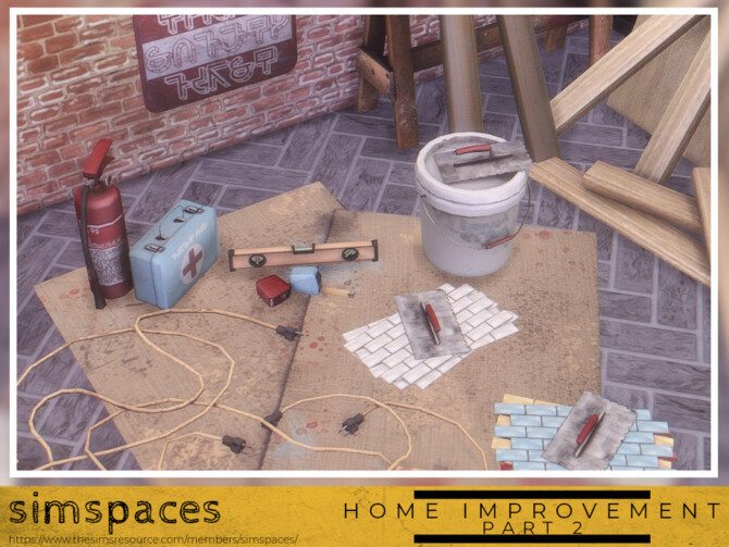 Sims 4 Home Improvement set Part 2 by simspaces at TSR