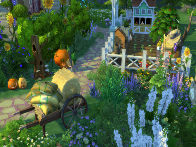 Sims 4 Cottage (Princess) by susancho93 at TSR