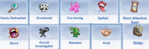 10 More Traits by SpaceAce at Mod The Sims 4