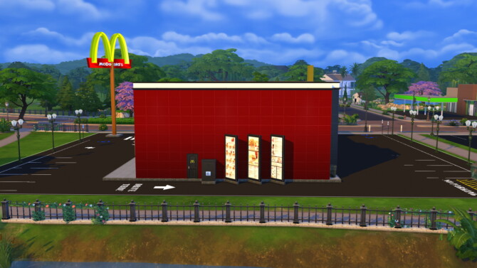 Sims 4 McDonalds Restaurant by jctekksims at Mod The Sims 4