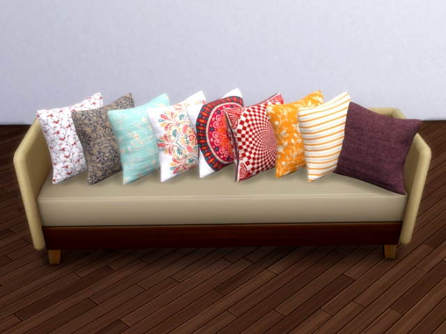 Pillows by Oldbox at All 4 Sims » Sims 4 Updates