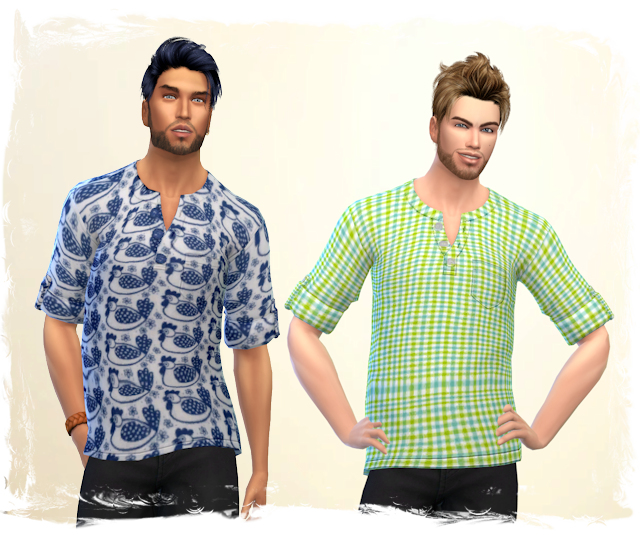 Sims 4 Country shirts by Chalipo at All 4 Sims
