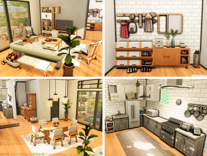 Sims 4 Summer Road house by xogerardine at TSR