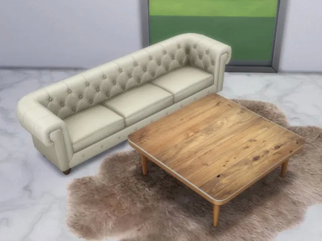 Sims 4 Coffee table recolors by Oldbox at All 4 Sims