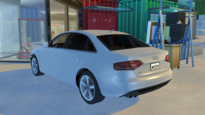 Sims 4 2010 Audi A4 at Modern Crafter CC