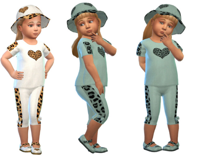 Sims 4 Toddler outfit at Louisa Creations4Sims