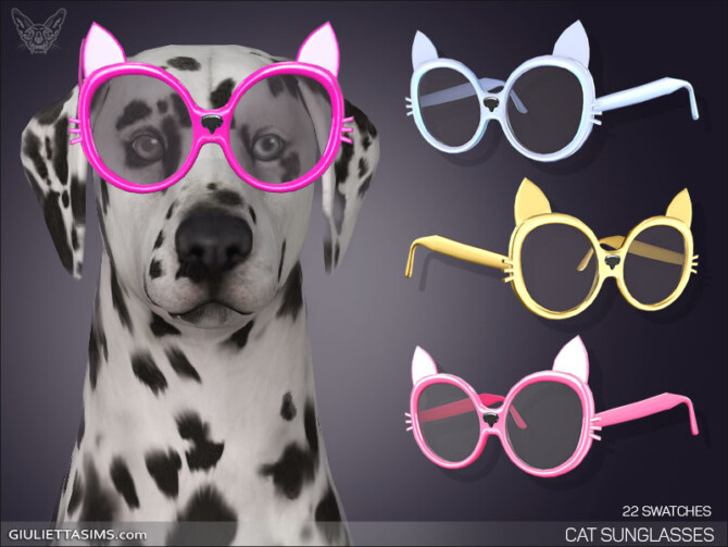 Sims 4 Cat Sunglasses For Large Dogs at Giulietta