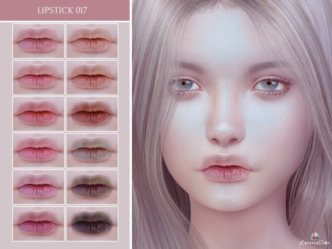Sims 4 Lipstick 017 at Lutessa