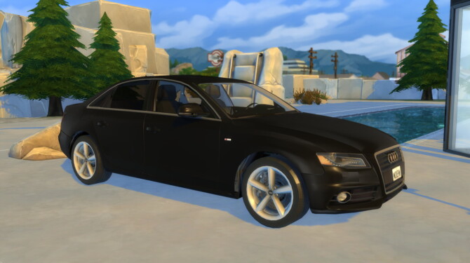 Sims 4 2010 Audi A4 at Modern Crafter CC