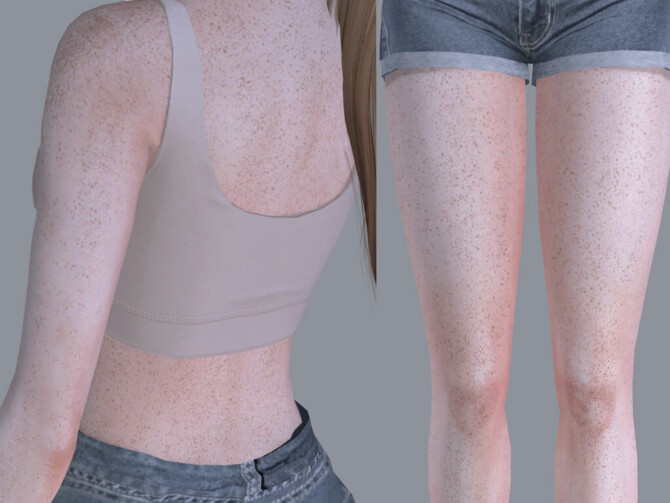 Sims 4 Full Body Freckles at Lutessa
