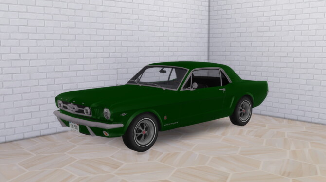 Sims 4 1965 Ford Mustang GT at Modern Crafter CC