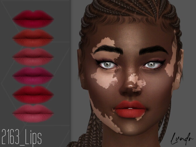 Sims 4 2163 Lips by LVNDRCC at TSR