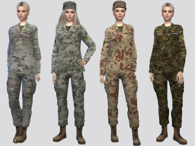 Force Uniform F by McLayneSims at TSR » Sims 4 Updates
