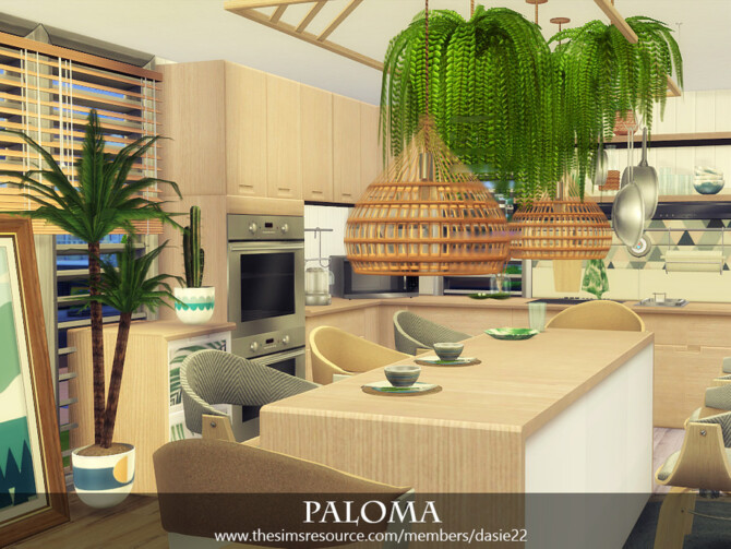Sims 4 PALOMA kitchen by dasie2 at TSR