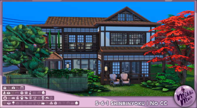 Sims 4 5 6 1 Shinrinyoku home at MikkiMur
