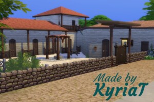 Efesos House at KyriaT’s Sims 4 World