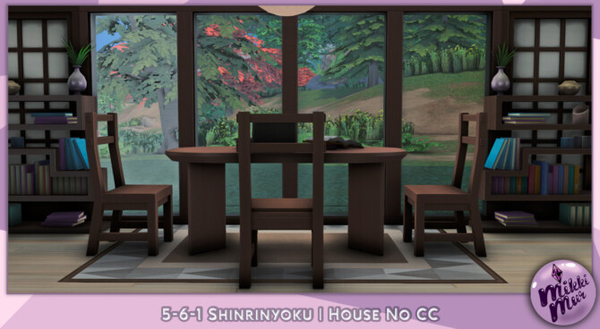 Sims 4 5 6 1 Shinrinyoku home at MikkiMur