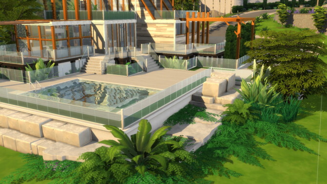 Sims 4 Eco House by plumbobkingdom at Mod The Sims 4