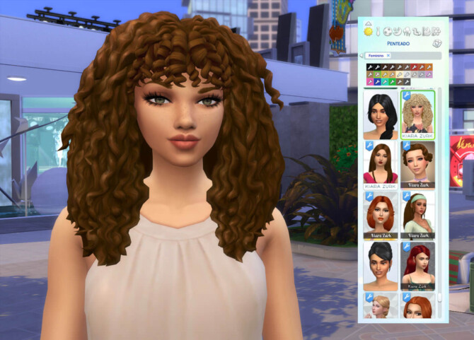 Sims 4 Sandra Curls at My Stuff Origin