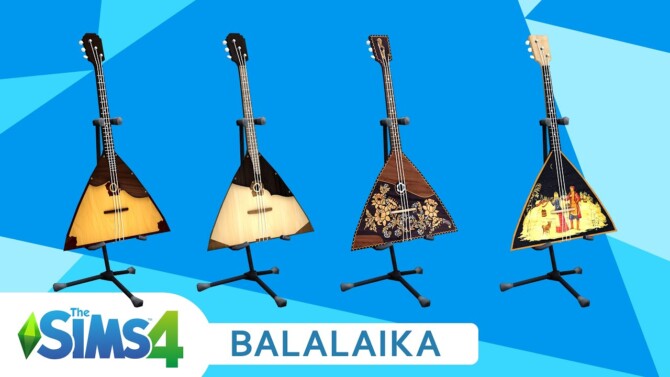 Sims 4 Balalaika by Nanuke at Mod The Sims 4