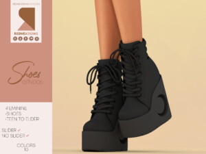 AF SHOES N006 at REDHEADSIMS