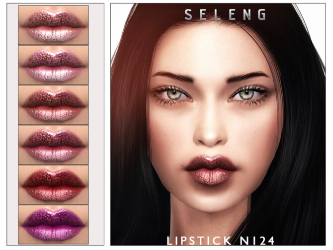Sims 4 Lipstick N124 by Seleng at TSR