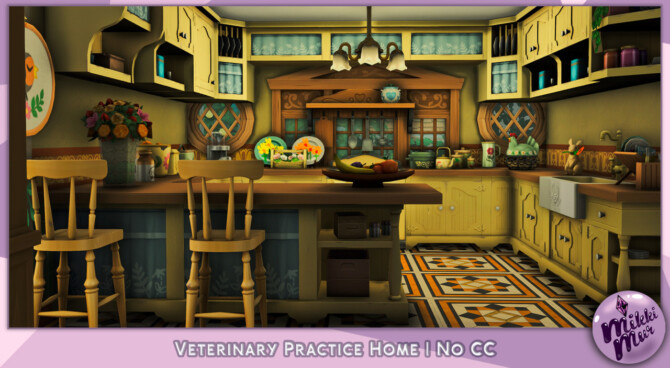 Sims 4 Veterinary Practice Home at MikkiMur