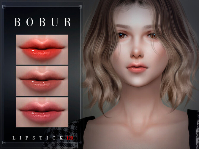 Sims 4 Lipstick 120 by Bobur3 at TSR