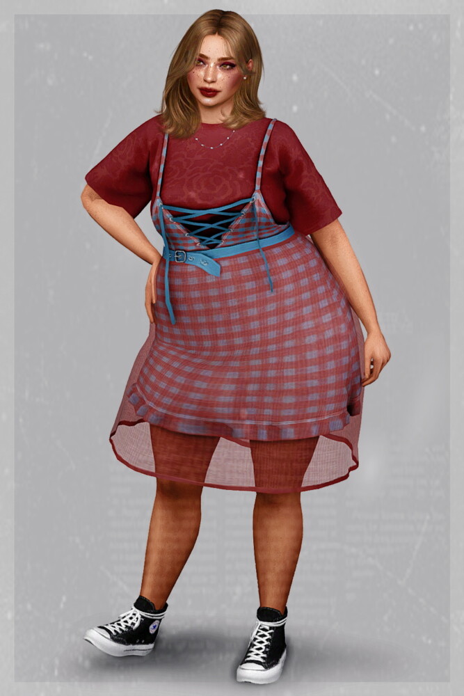 Sims 4 Void Dress at EvellSims