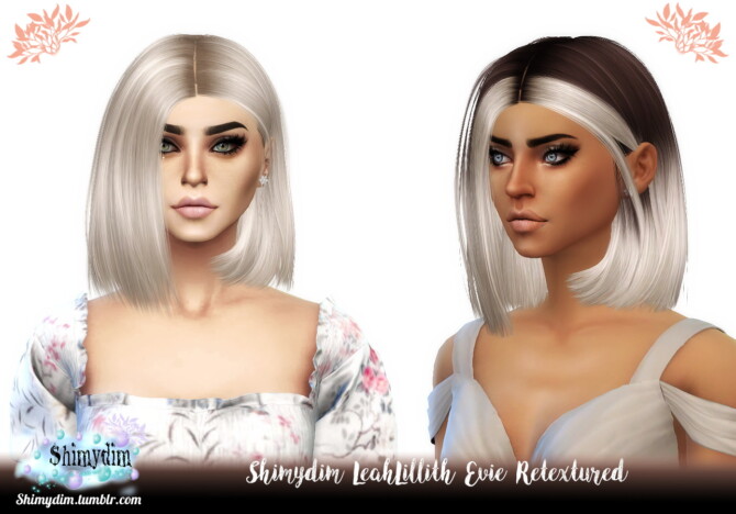 Sims 4 LeahLillith Evie Hair Retexture at Shimydim Sims