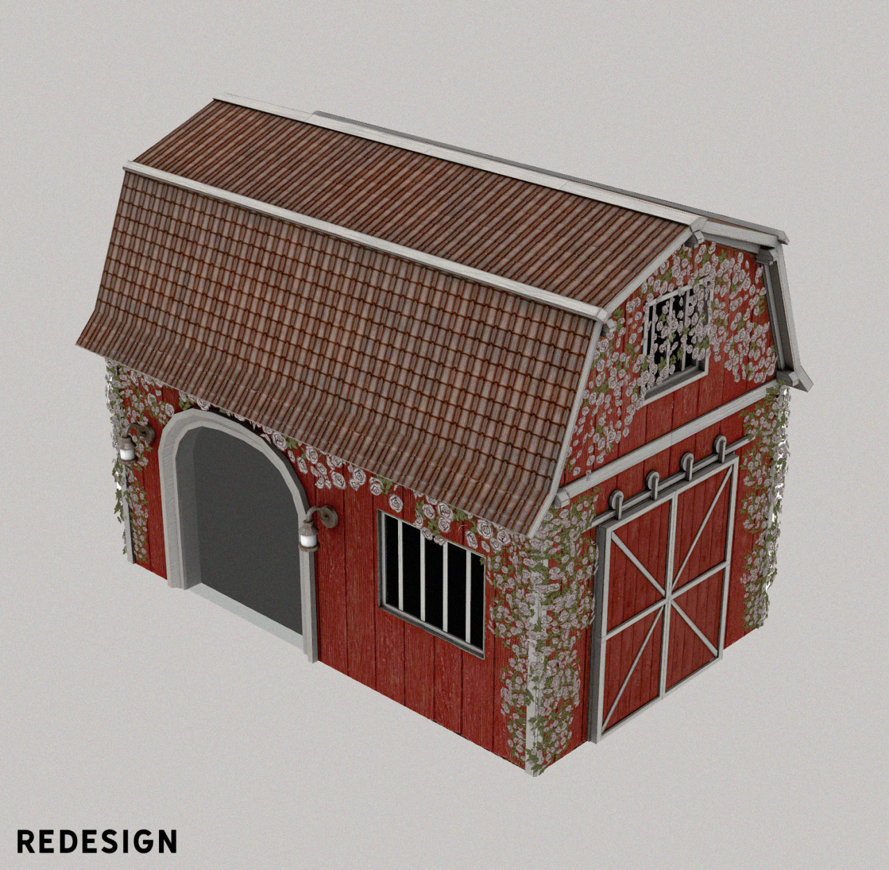 FUNCTIONAL RUSTIC ANIMAL SHED at AggressiveKitty » Sims 4 Updates