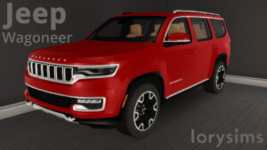 2022 Jeep Wagoneer at LorySims