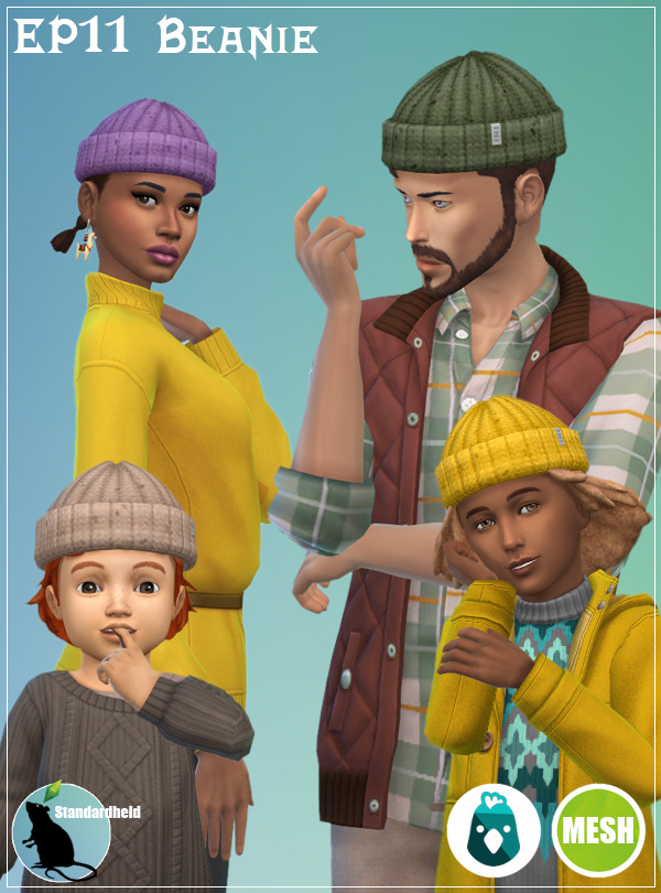 Sims 4 EP11 Beanie at Standardheld