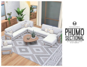 Phumo Seating Sectional Sofa and Chaise at Simsational Designs