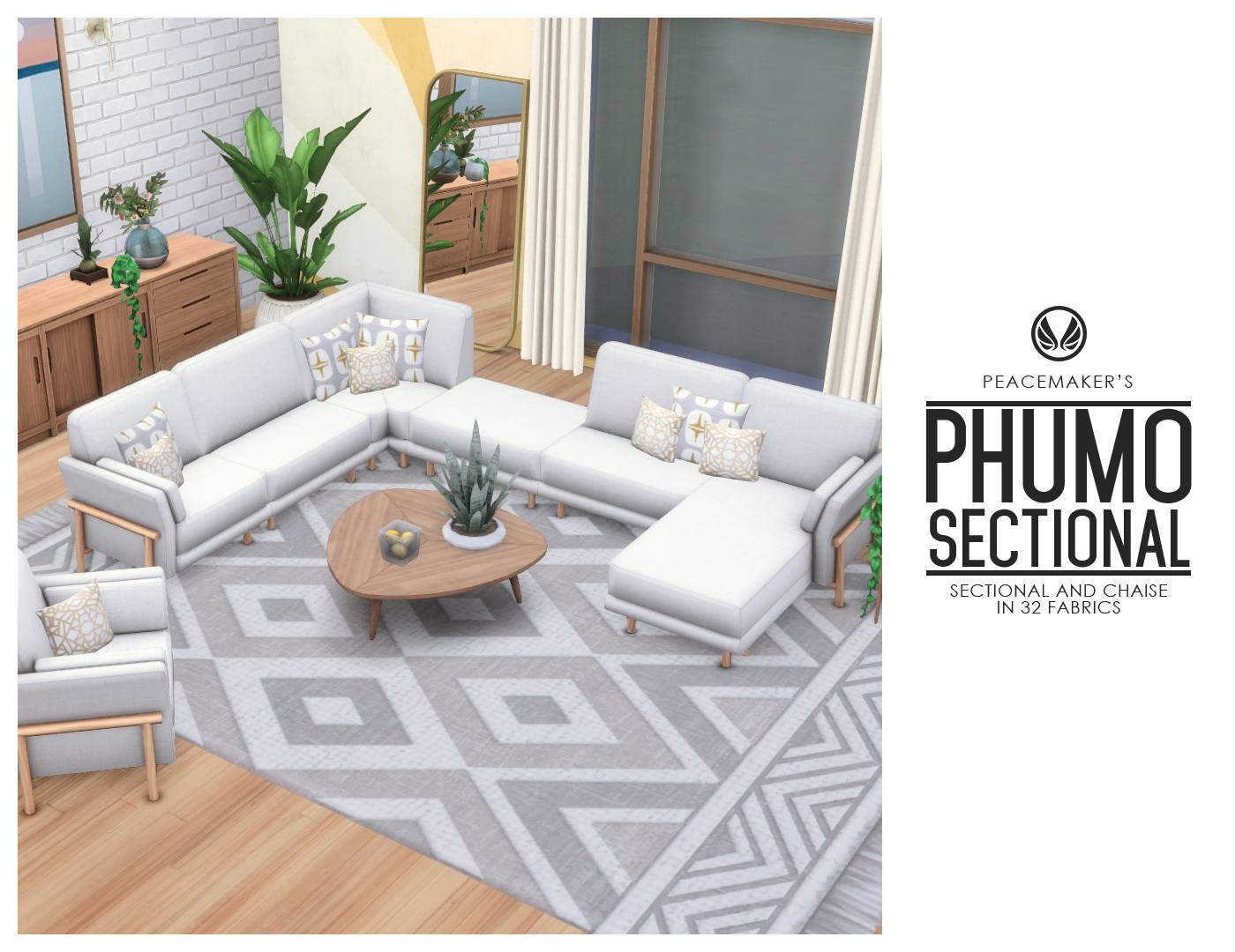 Phumo Seating - Sectional Sofa and Chaise