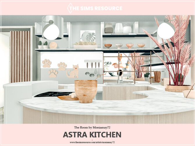 Sims 4 Astra Kitchen by Moniamay72 at TSR