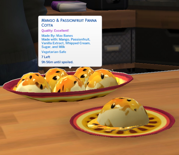 Sims 4 Summery Panna Cottas Custom Recipe at Mod The Sims 4
