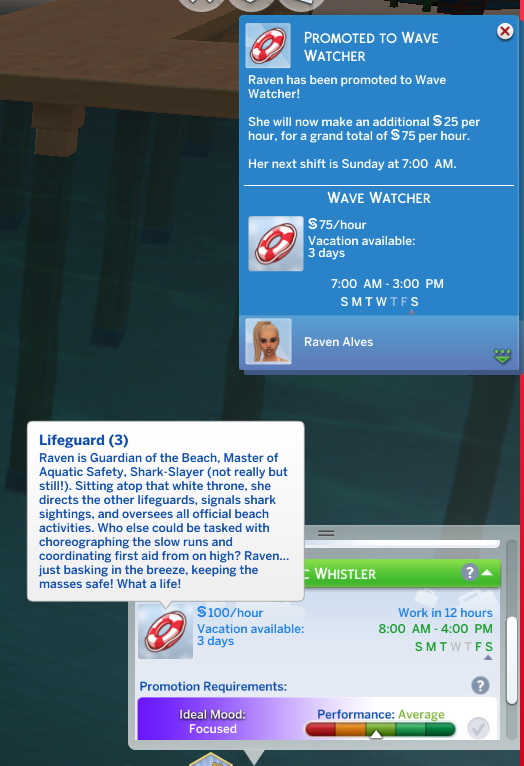 Sims 4 Active Lifeguard Career and Venue Type Slow Runners at Mod The Sims 4